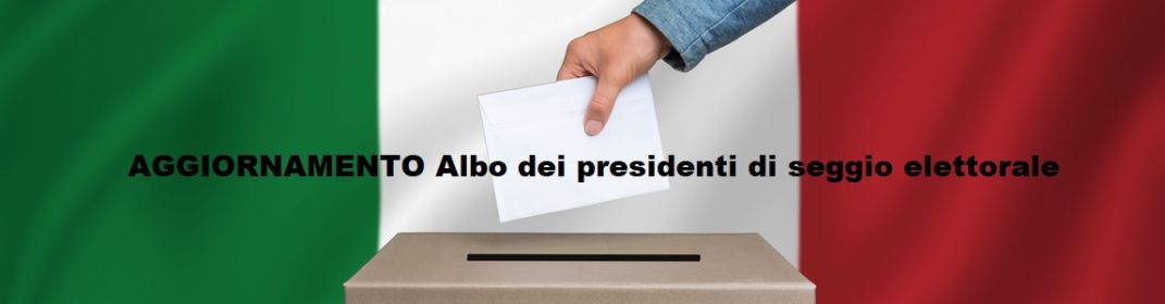 titolo immagine Immagine di Aggiornamento albo delle persone idonee all'ufficio di presidente di seggio elettorale.