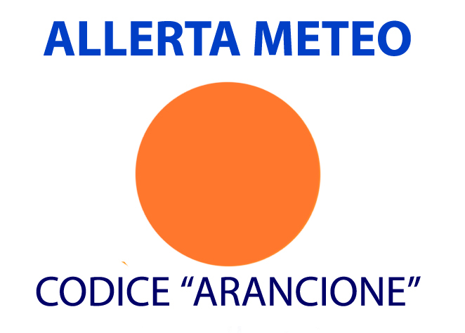 Immagine di Avviso allerta meteo arancione