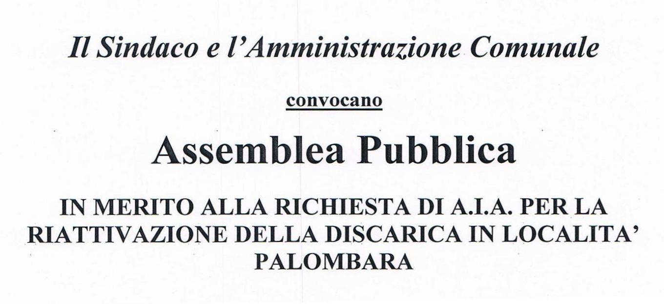titolo immagine Immagine di Assemblea pubblica