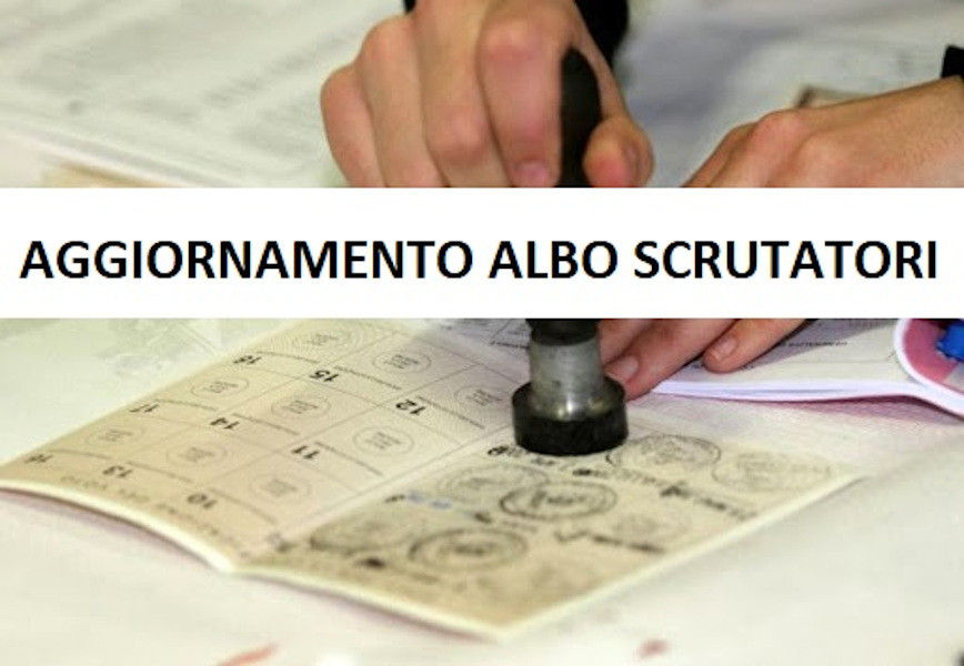 titolo immagine Immagine di Aggiornamento periodico dell'albo unico delle persone idonee all'ufficio di scrutatore di seggio elettorale