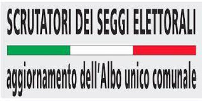 titolo immagine Immagine di Aggiornamento periodico dell'albo unico delle persone idonee all'ufficio di scrutatore di seggio elettorale.