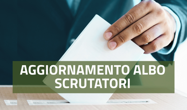 titolo immagine Immagine di Aggiornamento periodico dell'albo unico delle persone idonee all'ufficio di scrutatore di seggio elettorale