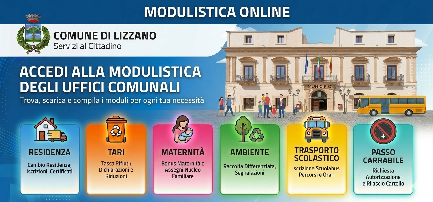 Immagine di MODULISTICA dagli UFFICI